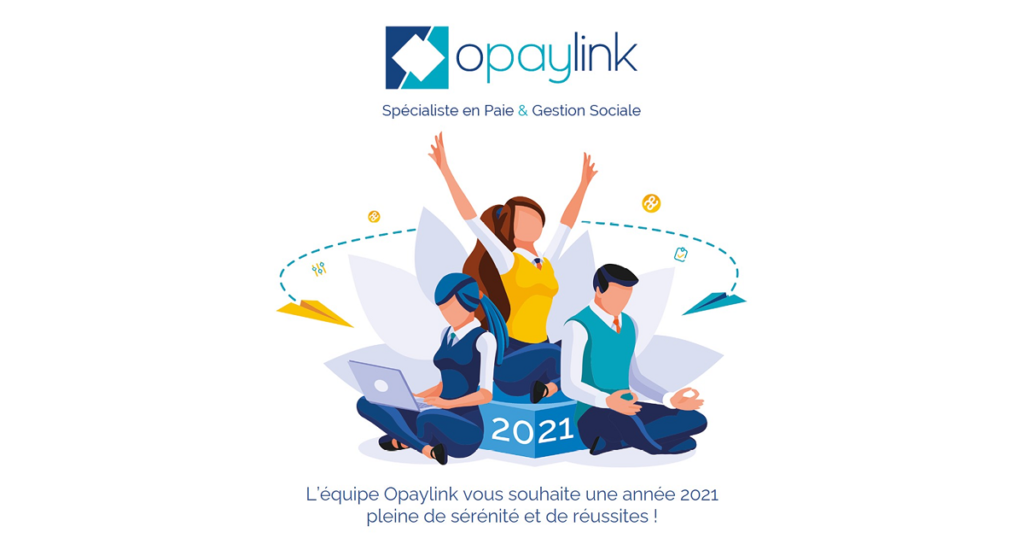 L'équipe de Opaylink souhaite une bonne année 2021