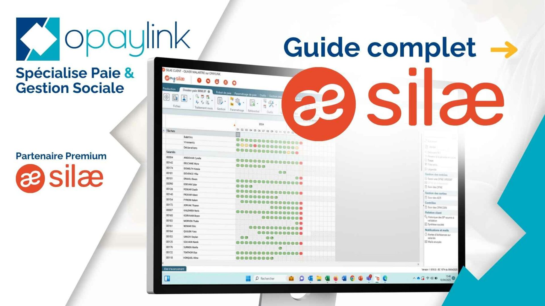 Guide complet de Silae pour tout savoir du logiciel de paie français
