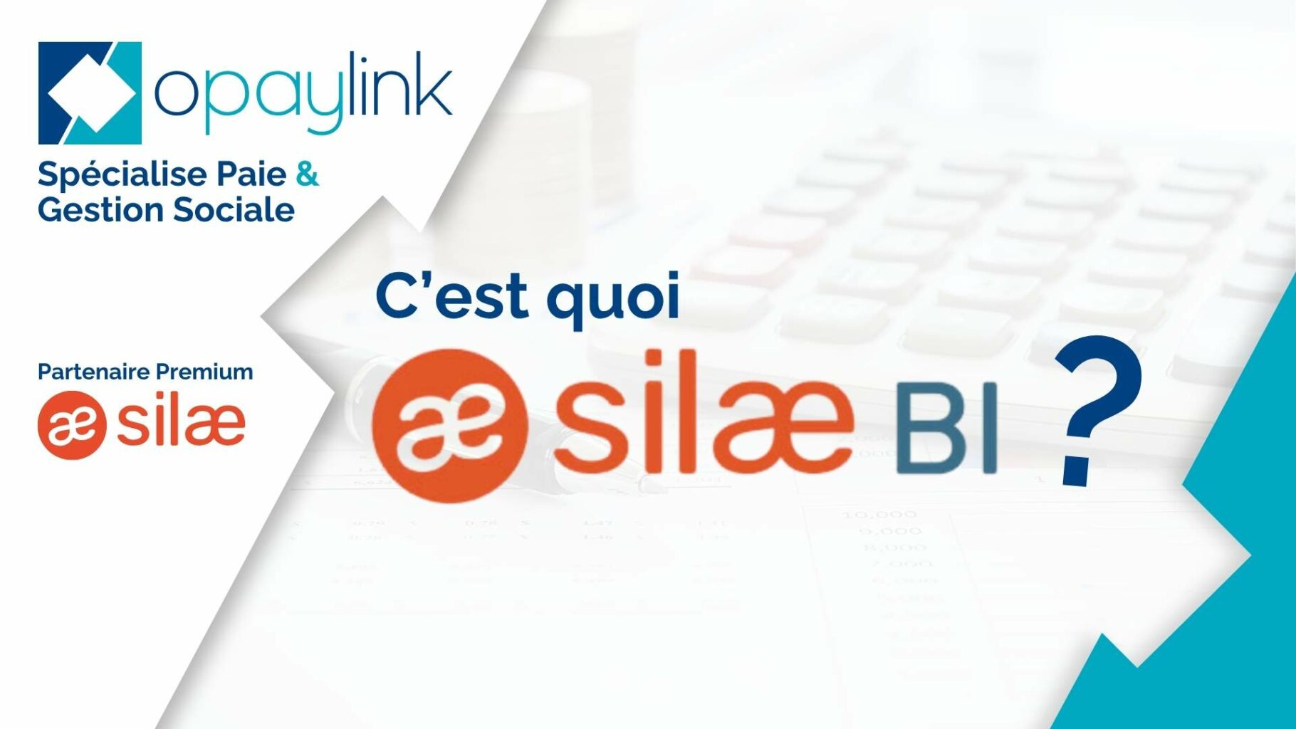 Présentation de silae BI par Opaylink visualisation de données sociales